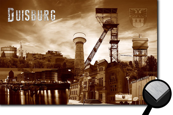 Duisburg Collage 1 - sepia