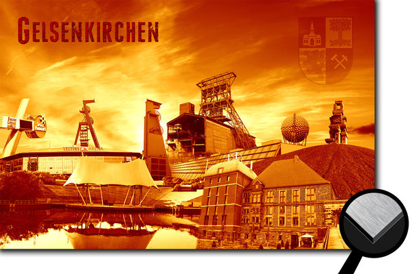Gelsenkirchen Collage 1 - orange