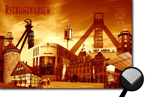 Recklinghausen Collage 1 - orange