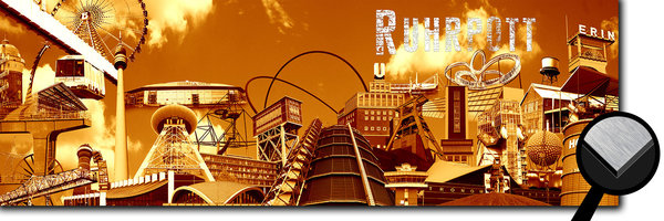 Ruhrpott Collage 2 - orange