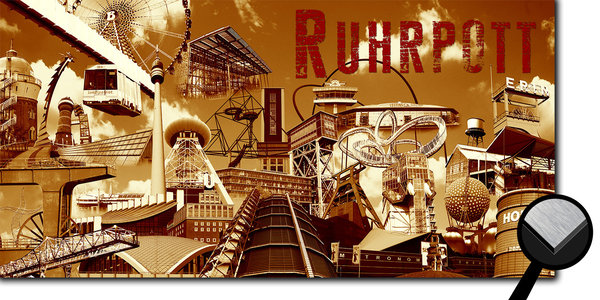 Ruhrpott Collage 3 - orange