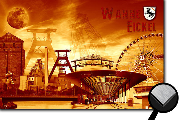 Wanne-Eickel Collage 1 - orange