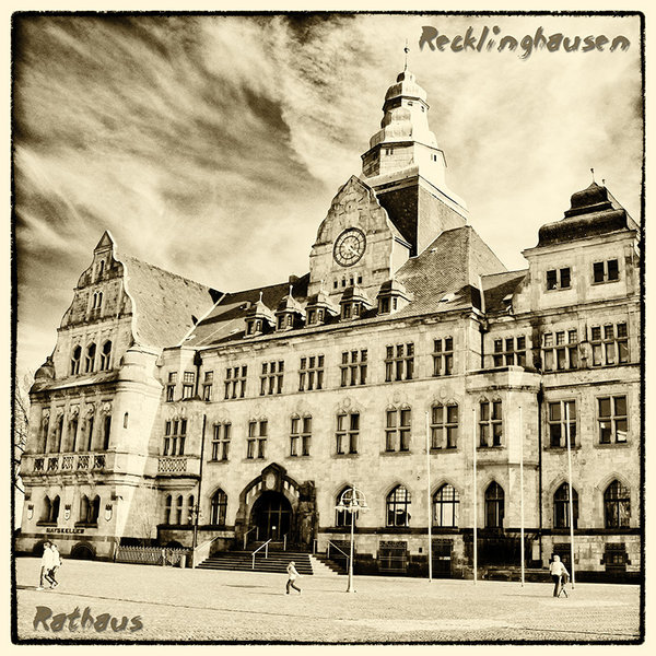 Recklinghausen Retro Rathaus