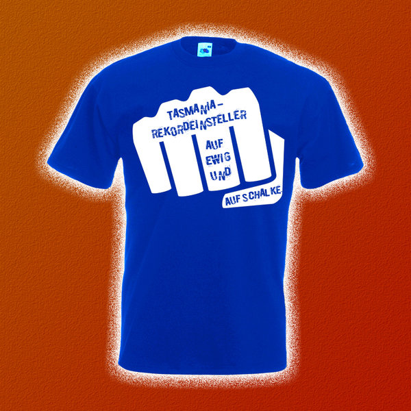 T-Shirt "Faust" blau