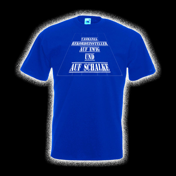 T-Shirt "Fußballfeld" blau